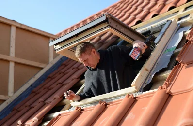 Pose de fenêtres de toit Velux à Rognaix